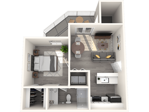Brentwood Oaks A1 Floor Plan